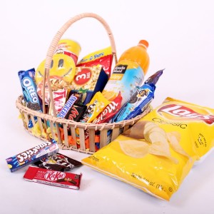 Gourmet gift basket