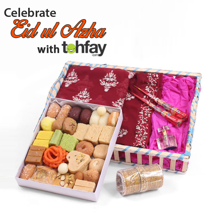 Send Mithai and Clothes as gifts online for Eid