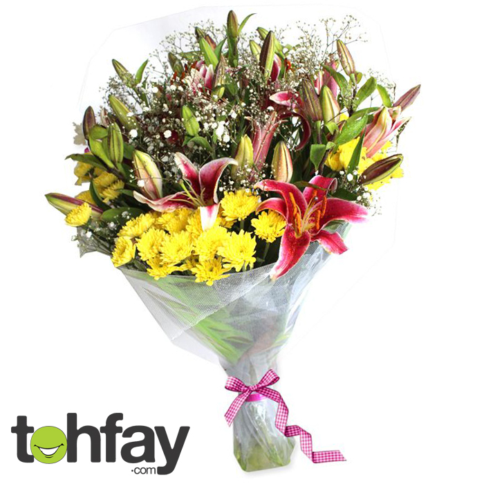 Mix of Exotic Flower Boquet