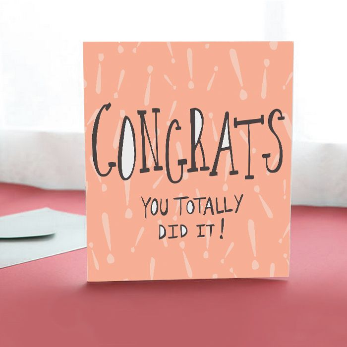 Congratulations Card