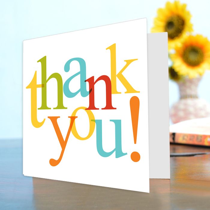 Thank You Card V