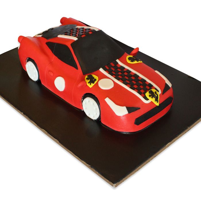 Bakerdays | Personalised Hotrod Car Cake | bakerdays