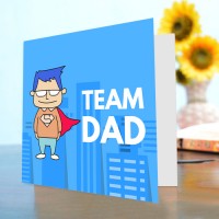 Team Dad Card